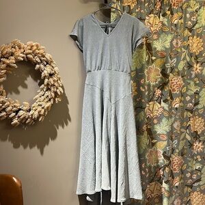 Joyfolie NWT pewter grey silver dress size small